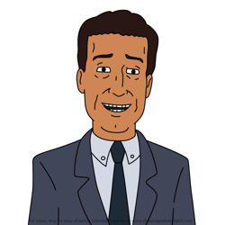 How to Draw Miguel Hernandez from King of the Hill