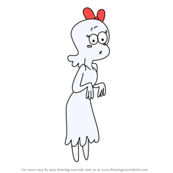 How to Draw Ms. Lipstick from Lamput