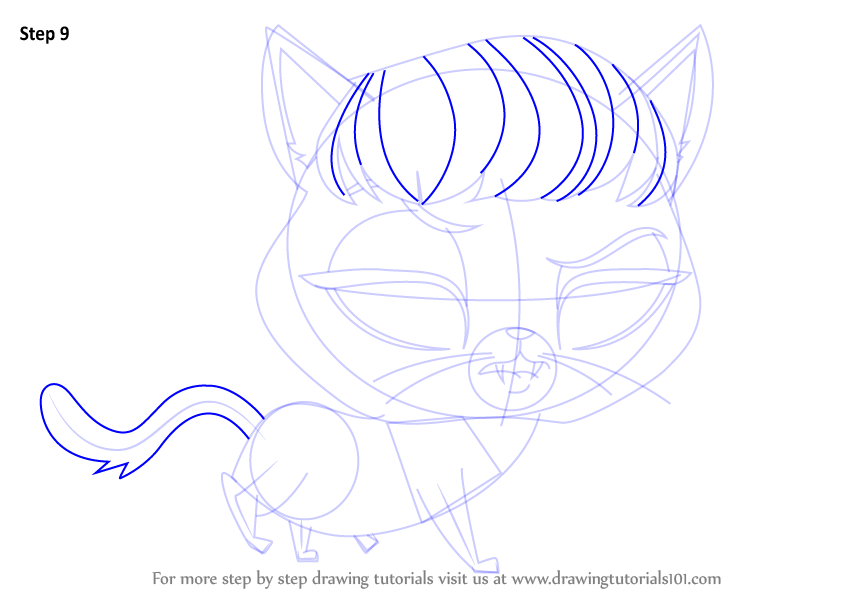 How to Draw Delilah Barnsley from Littlest Pet Shop (Littlest Pet Shop