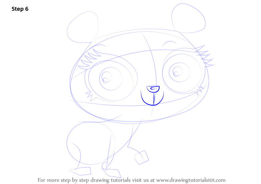How to Draw Penny Ling from Littlest Pet Shop (Littlest Pet Shop) Step ...