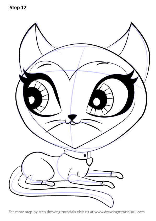 How to Draw Scout Kerry from Littlest Pet Shop (Littlest Pet Shop) Step