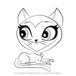 How to Draw Scout Kerry from Littlest Pet Shop