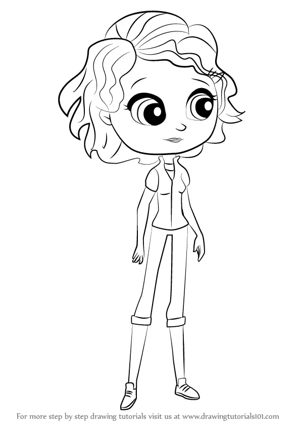 Learn How to Draw Sue Patterson from Littlest Pet Shop 