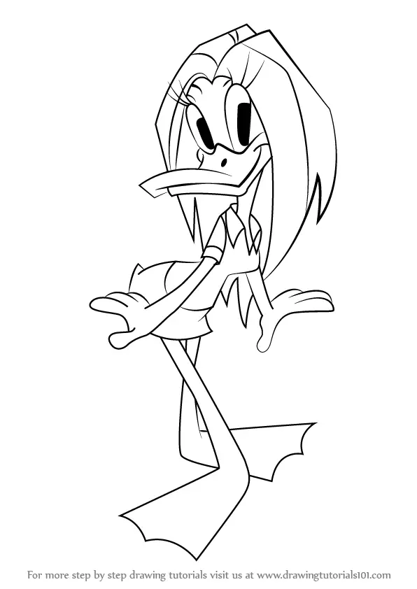 Learn How to Draw Tina Russo from Looney Tunes (Looney Tunes) Step by