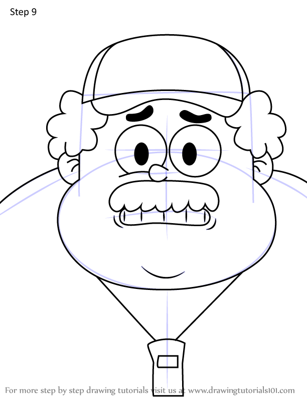 How to Draw Mr. Lessard from Looped (Looped) Step by Step ...