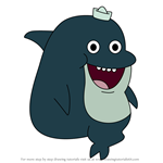 How to Draw Noo Noo from Looped