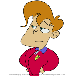 How to Draw Agent Alpha One from Lucky Fred