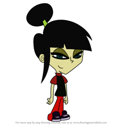 How to Draw Annie from Lucky Fred