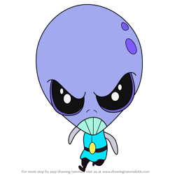 How to Draw Blue Egghead minion from Lucky Fred