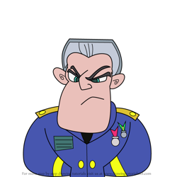How to Draw Chuck Mac from Lucky Fred