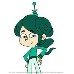 How to Draw Daisy from Lucky Fred