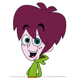 How to Draw Fred Luckpuig from Lucky Fred