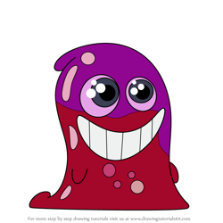 How to Draw Gelatina from Lucky Fred