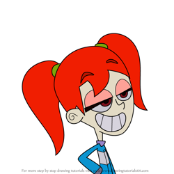 How to Draw Holly from Lucky Fred