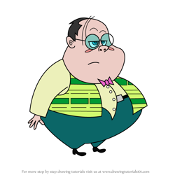 How to Draw Mr. Tonsils from Lucky Fred