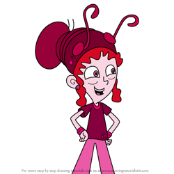 How to Draw Petunia from Lucky Fred