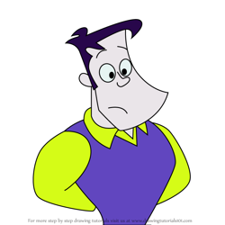 How to Draw Simon Luckpuig from Lucky Fred