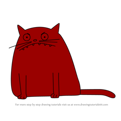 How to Draw Giant Kitty from Making Fiends