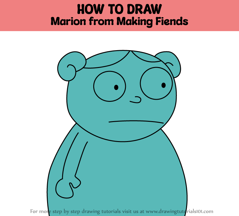 How to Draw Marion from Making Fiends (Making Fiends) Step by Step