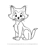 How to Draw Figaro from Mickey Mouse Clubhouse