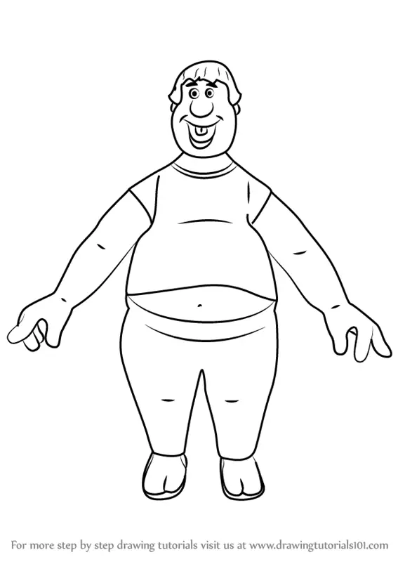 Learn How to Draw Willie the Giant from Mickey Mouse Clubhouse (Mickey