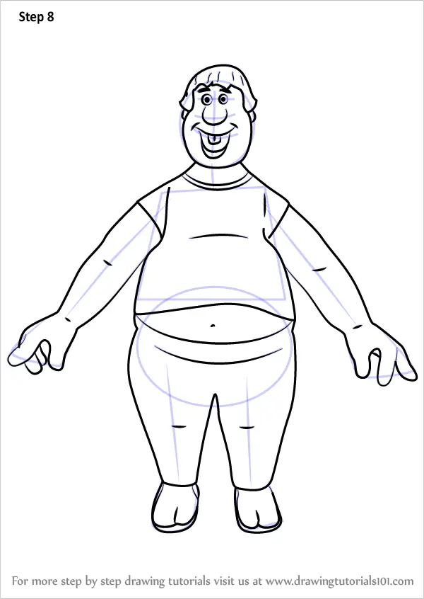 Learn How to Draw Willie the Giant from Mickey Mouse ...
