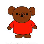 How to Draw Barbara from Miffy and Friends