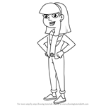 How to Draw Amanda Lopez from Milo Murphy's Law