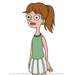 How to Draw Joni from Milo Murphy's Law
