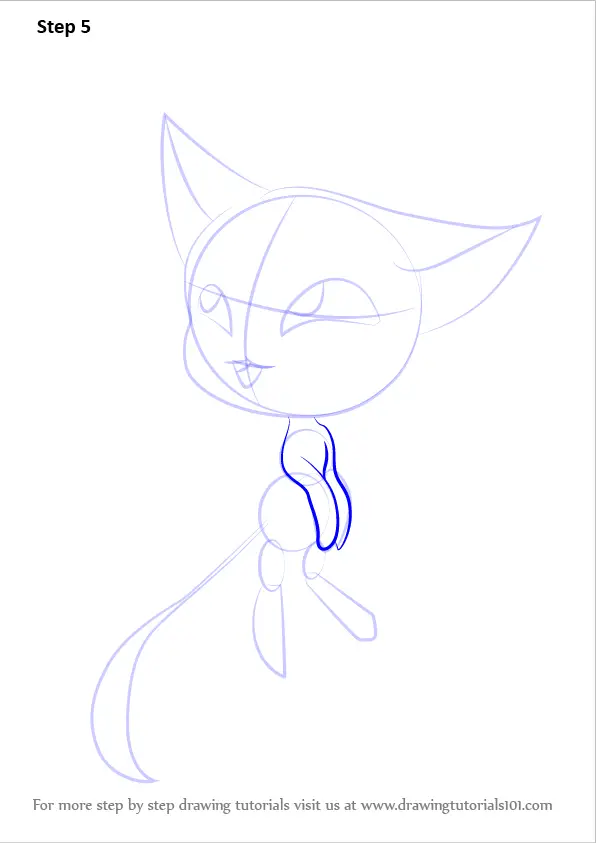 Learn How to Draw Fox Kwami from Miraculous Ladybug ...