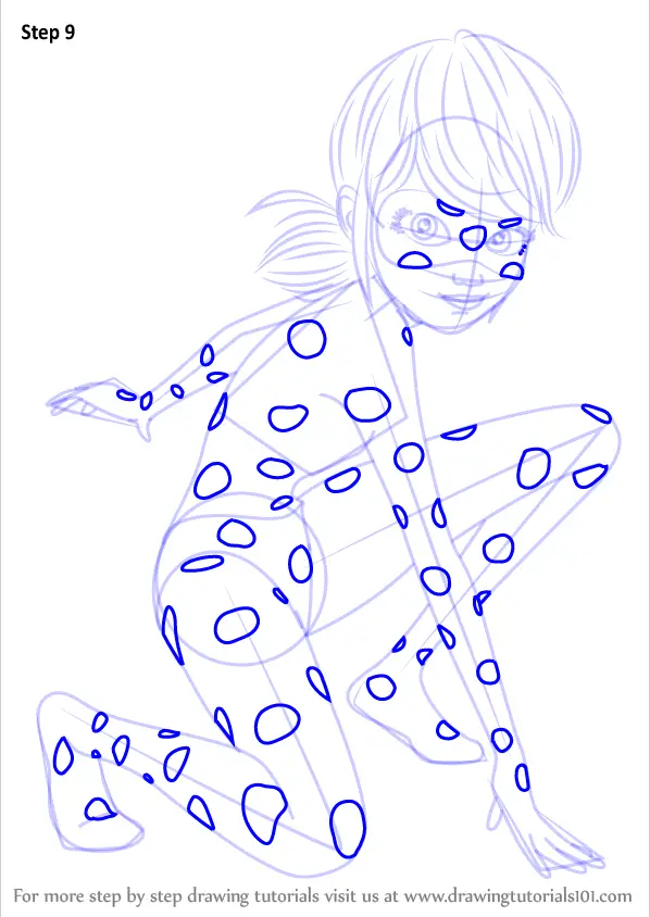 Learn How to Draw Ladybug from Miraculous Ladybug ...