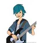 How to Draw Luka Couffaine from Miraculous Ladybug