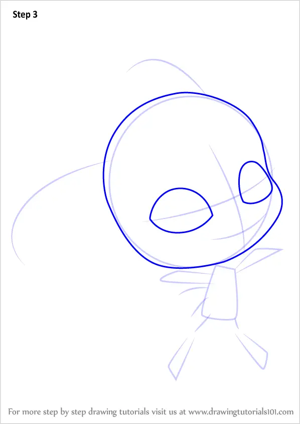 Learn How to Draw Tikki Kwami from Miraculous Ladybug ...