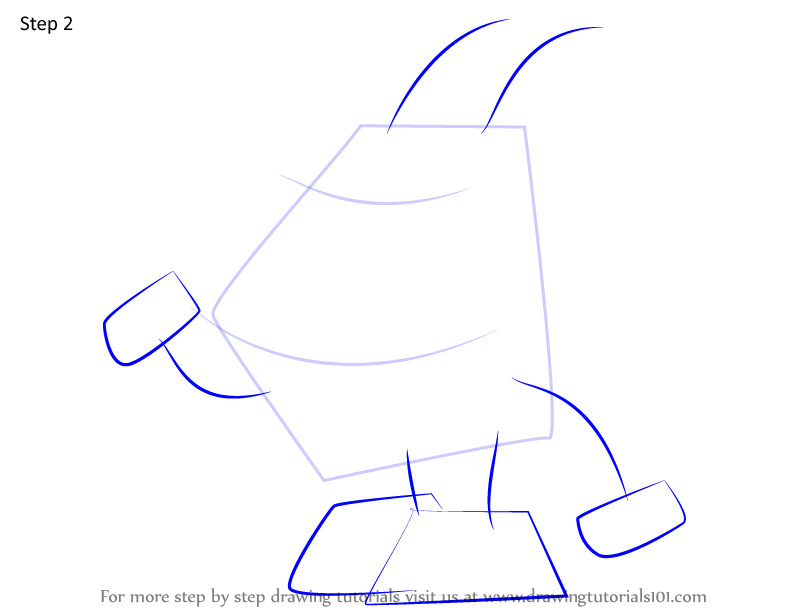 How to Draw Frostbite from Mixels (Mixels) Step by Step