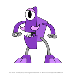 How to Draw Munchstache from Mixels