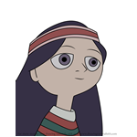 How to Draw Cleothystra from Moomins