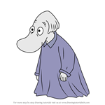 How to Draw Hemulens from Moomins