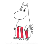 How to Draw Moominmamma from Moomins