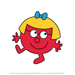 How to Draw Little Miss Contrary from Mr. Men