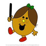 How to Draw Little Miss Magic from Mr. Men