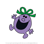 How to Draw Little Miss Naughty from Mr. Men