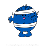 How to Draw Little Miss Whoops from Mr. Men