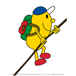 How to Draw Mr. Adventure from Mr. Men