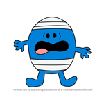 How to Draw Mr. Bump from Mr. Men