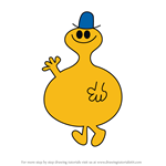 How to Draw Mr. Dizzy from Mr. Men