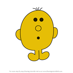 How to Draw Mr. Quiet from Mr. Men