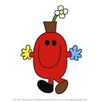 How to Draw Mr. Wrong from Mr. Men