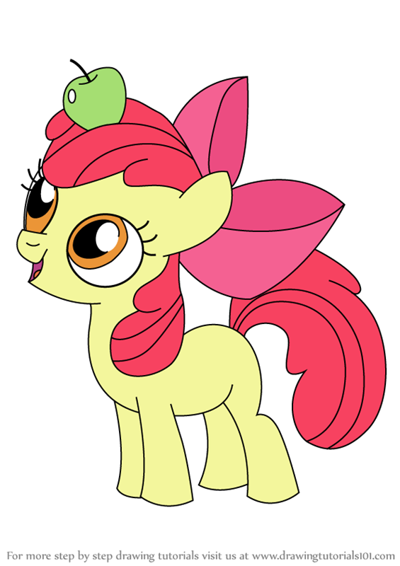 Download Apple Bloom - Free Colouring Pages