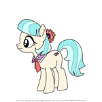 How to Draw Coco Pommel from My Little Pony - Friendship Is Magic