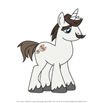 How to Draw Hondo Flanks Magnum from My Little Pony - Friendship Is Magic